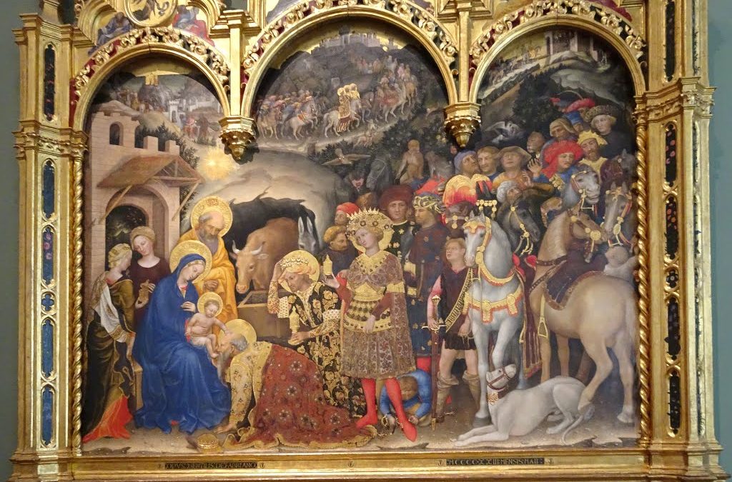 Pour Noël: l’Adoration des Mages, Gentile da Fabriano