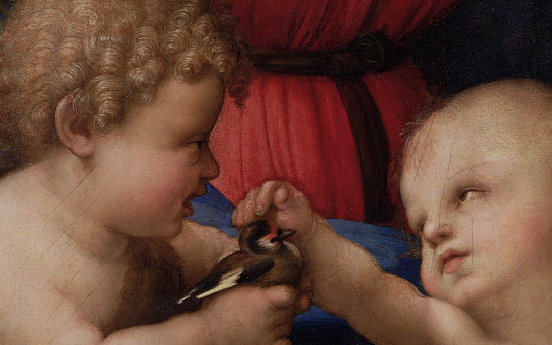 Aux Offices de Florence: Michelangelo et Raffaello face à face